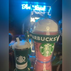 Starbucks USB Powerbank Charger Keychain